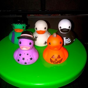 Halloween Rubber Duck Set