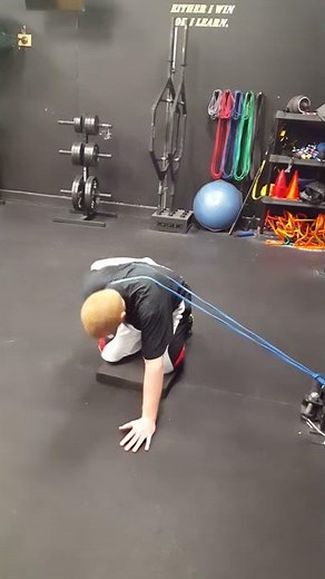 Lumbar Locked Band Assisted T-Spine Rotation