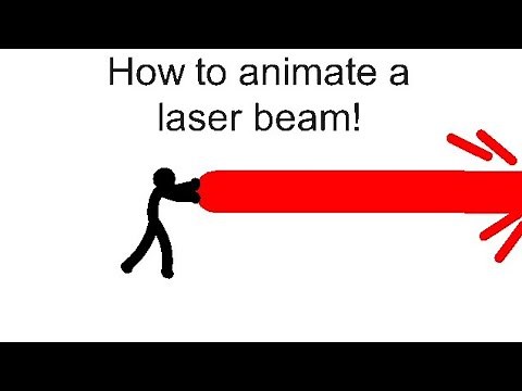 How to animate a laser beam on Stick Nodes