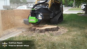 55 reactions | Remove pesky stumps with ease using the new Loftness Stump Ax. It's got everything you want in a stump grinder: reliability, speed, visibility and control. Click here to learn more: https://bit.ly/3PySCf5 | Loftness | Facebook