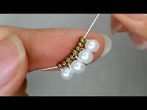 Simple and Easy Beaded Necklace Making | Pearls Beaded Necklace #SmartsChannel #bracelet