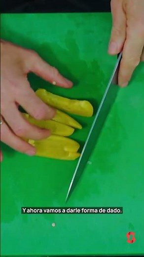 Cómo hacer el corte mirepoix de verduras y hortalizas