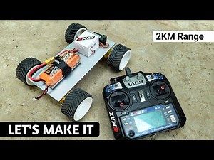 How To Remote Control Car With Flysky FS-i6s / 2KM Range