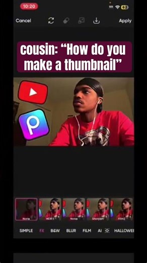 How to Make Thumbnails in PicsArt (Mobile)