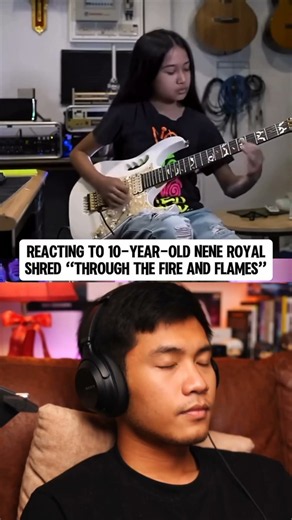 REACTING TO 10-YEAR-OLD NENE ROYAL SHRED "THROUGH THE FIRE AND FLAMES"