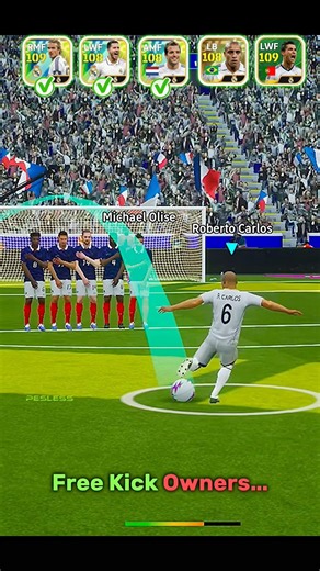 Madrid New Free Kickers🤡Vs Free Kick Owners😮‍💨☠️#efootball2026 #pes #ronaldo