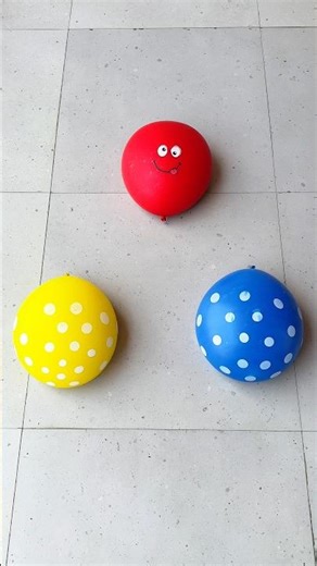 3️⃣ colourful water balloon popping reverse ⏪ #satisfying #balloonburst #waterballoon #ballonpopping