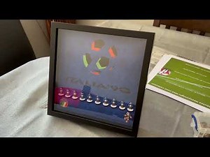 Making Subbuteo Display Frames