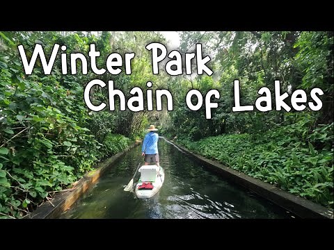 Paddle Central Florida's Winter Park Chain Of Lakes | Venetian Canal