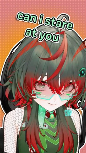 Can this VTuber come over and stare at you? 👀 #vtuber #skibipro