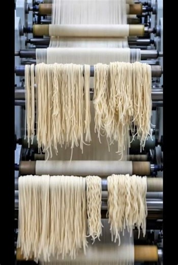 How Noodles Are Made in a Factory