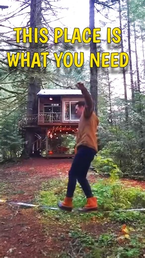 Very Peaceful Morning In Our Tiny House In The Forest! #couple #travel #fblifestyle | Kara and Nate