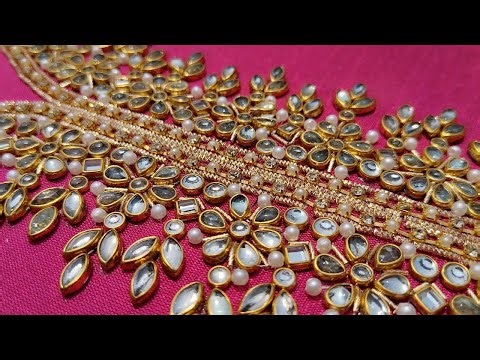 Kundan work 💕 for order contact us now 👉 03151278790