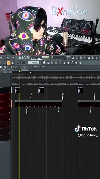 Remake de Bad Bunny Booket T 🔥🕶️#badbunnypr #bookert #BD #beatmkers #remake #producionmusical #flstudio20