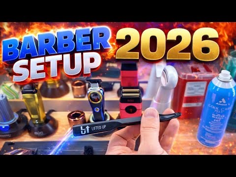 This Is the BEST Barber Setup of 2026 | Tools, Products & Station Tour