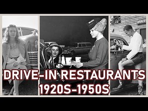 Cruisin' Through Time: Vintage Drive In Restaurants, 1920s- 1950s!