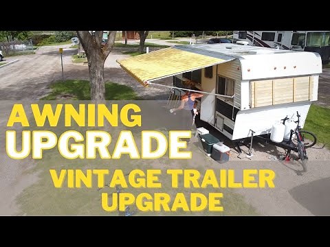 How to Install a New Camper Awning! - Simple and Easy