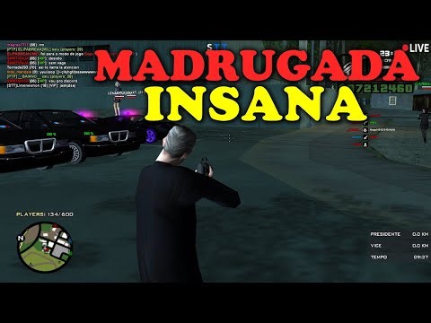 🔴GTA SAN ANDREAS MULTIPLAYER ONLINE em 2025 - GAMEPLAY do GTA SAMP | WAR EM LAS VEGAS | LIVE🔴