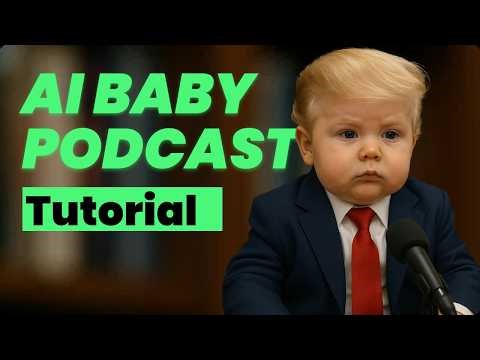 FREE! How to Create Trending AI Baby Podcast Animation Using AI - 2026 Ultimate Guide