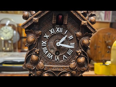 Repair and Restoration of a Lux Mini Cuckoo Clock