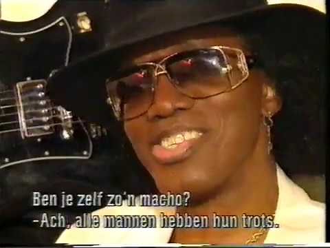 Six days behore his death Johnny "Guitar" Watson was in a good mood