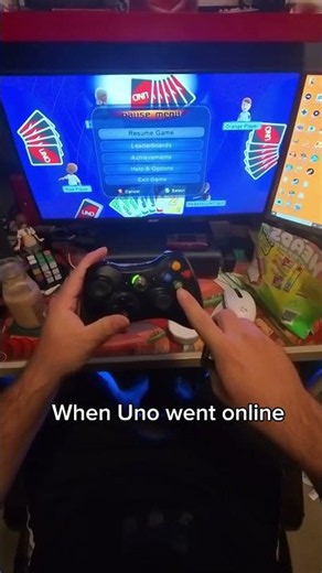 The first time uno went online