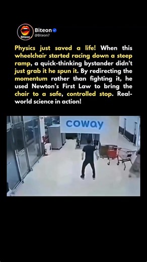 The Smartest Way to Stop a Moving Object #shorts