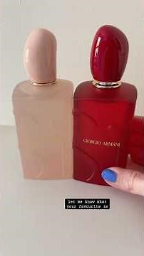 🌺Sì Nude Bloom and Sì Passione Red Bloom by Giorgio Armani