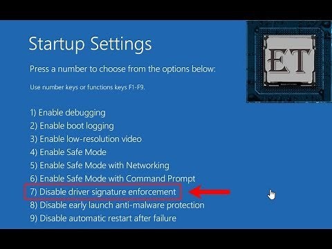 How to Disable Driver Signature Verification in Windows 10, 8.1, 8