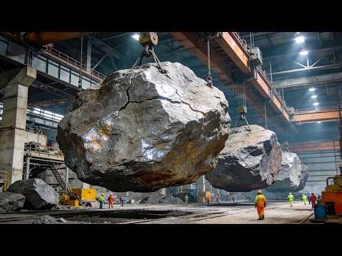 How Raw Nickel Ore is Refined into Stainless Steel | The Complete Industrial Process