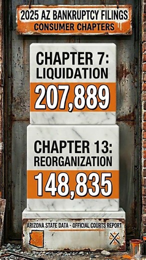 How Many People File Bankruptcy in Arizona