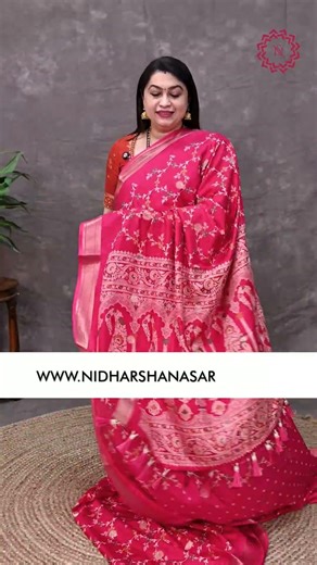 Price :- ₹799/- Product Code :- NSDOL4497 Product Name :- Semi Dola || Nidharshana Sarees