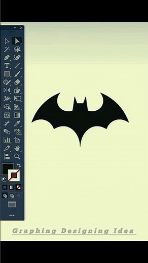 Batman logo design adobe illustration #logo #art #adobeillustrator #fypシ #fypシ゚viral #fyp #fypage