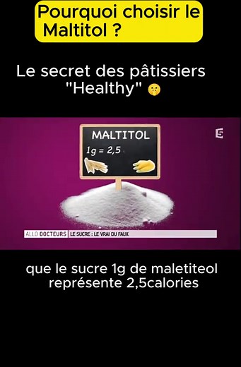 Pâtisserie SANS SUCRE : Le secret du Maltitol 🤫