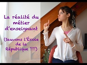 La réalité du métier d'enseignant