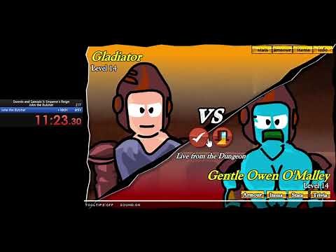 Swords and Sandals 2 Magicka 60% Speedrun (PB)