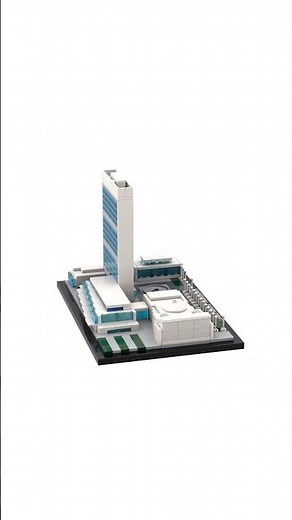 LEGO United Nations Headquarters - Check it out!