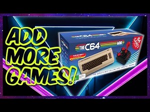 How to upgrade and add MORE games to your C64 Mini! (Tutorial)