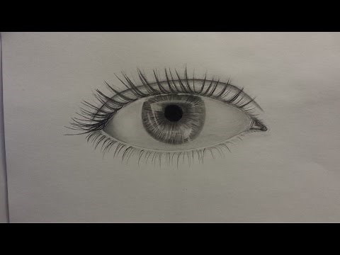 Hoe teken je een (realistisch) oog (stap voor stap tutorial)
