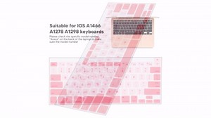 Keyboard Stickers for iOS Keyboard Stickers PVC English Computer Keyboard Stickers with Lettering for Computer Laptop Notebook Desktop Stickers PV