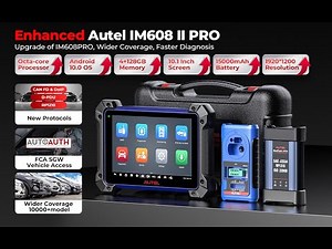 Autel MaxiIM IM608 II Pro IMMO Key Fob Programming Tool
