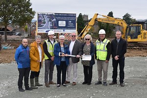 Work progressing well on multi-million pound housing development