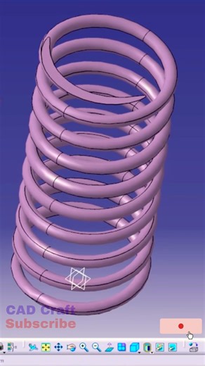 CATIA V5 | How to create a Spring (Coil)