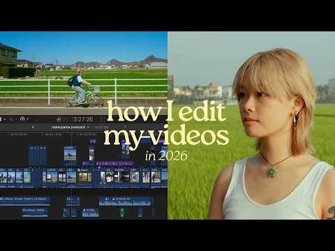 how I edit my youtube videos in 2026 (color grade, graphics, & more)