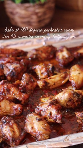Easy Sticky Chicken Wings Recipe