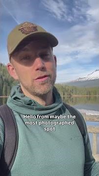 Epic views at Trillium Lake