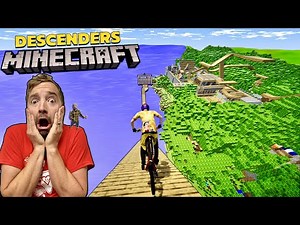 5,000 FOOT BIKE RAMP IN MINECRAFT!?