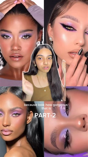 Amara | Beauty Creator on Instagram: "Part 2 is here🪻, if you missed part 1- WHAT ARE You DOUNGG?? #makeuptutorial #makeup #makeupaddict #grwm #wishlinked"