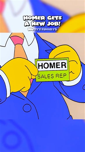 Homer Gets A New Job 💼 #simpsons #shorts