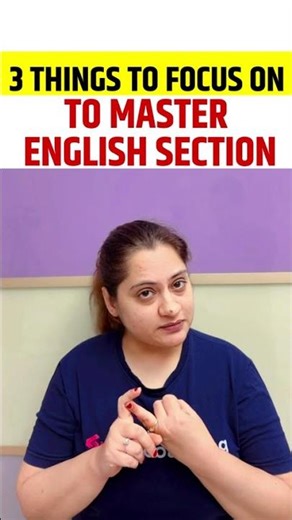 3 things to focus on to master English section #ytshorts #testbookbanking